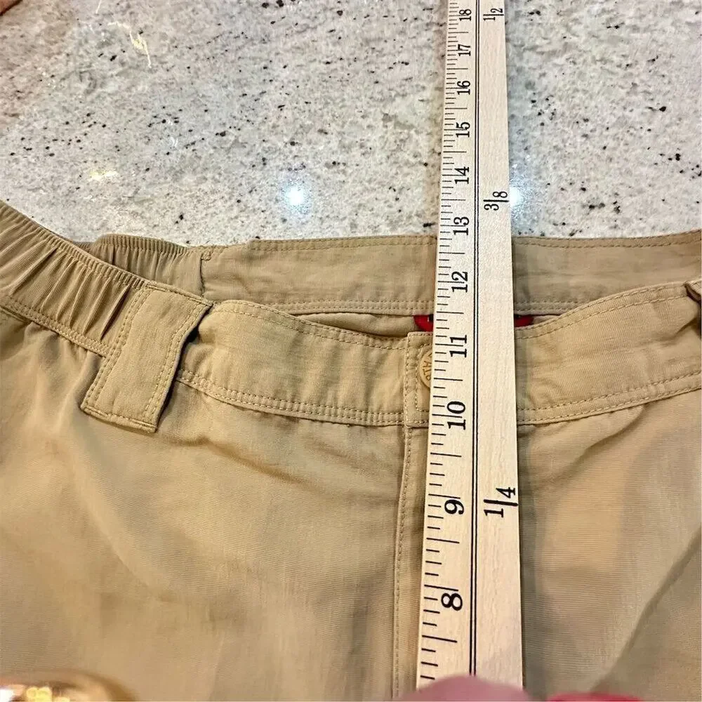 The North Face Men's Cargo Shorts Beige Size L Casual Summer‎ Wear